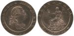 GREAT BRITAIN, British Coins, England, George III: Proof Farthing, 1798, struck in silver, by C H Kü