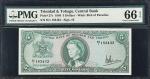 TRINIDAD & TOBAGO. Central Bank of Trinidad and Tobago. 5 Dollars, 1964. P-27c. PMG Gem Uncirculated
