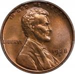1928-D Lincoln Cent. MS-65 RD (PCGS).