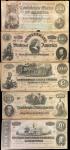 Lot of (18) Obsolete & Confederate Currency. Good to Fine.