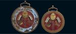 民国五年（1916年）云南都督府制唐继尧像拥护共和纪念铜章大型、小型各一枚