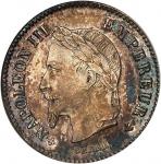 FRANCE - FRANCESecond Empire / Napoléon III (1852-1870). 20 centimes, tête laurée 1867, BB, Strasbou