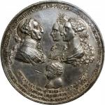 MEXICO. Birth of Prince Ferdinand/Corporation of Mines of New Spain Silver Proclamation Medal, 1785.