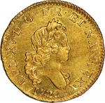 France. 1720-D Louis d’Or. Lyon Mint. Gadoury-337. AU-58 (PCGS).