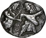 MACEDON. Thraco-Macedonian. Siris. AR Stater (10.06 gms), ca. 525-480 B.C. NGC Ch VF, Strike: 4/5 Su