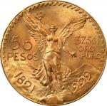MEXICO. 50 Pesos, 1929. Mexico City Mint. PCGS MS-65.
