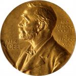 1960年瑞典诺贝尔医学科学奖金奖提名金样章。SWEDEN. Nobel Nominating Committee for Medicine Gold Medal, 1960. Royal Swedi