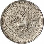 西藏狮图银币五两  PCGS AU 58