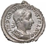 Roman coins Empire Gordiano III (238-244) Denario - Testa laureata a d. - R/ Diana stante a d. - RIC