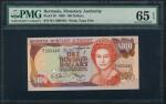x Bermuda Monetary Authority, $50, 20 February 1989, B/1 000150, $100, 20 February 1989, B/1 000440,