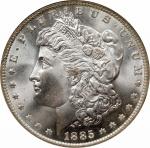 1885-O Morgan Silver Dollar. MS-66 (NGC).