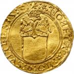 SWITZERLAND. Schwyz. Scudo dOro (Goldkronen), ND (1510-20). Bellinzona Mint. PCGS AU-58 Gold Shield.