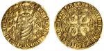 France (Royale), Charles VII (1422-1461), Royal dOr, 1429-1431, Metz, + KAROLUS x DEI x GRACIA x FRA