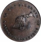 Undated (Circa 1793-1795) Kentucky Token. W-8800. Copper. Plain Edge. MS-63 BN (PCGS).
