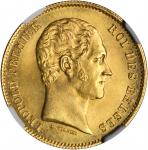 BELGIUM. 25 Franc, 1848. NGC MS-67. WINGS Approved.