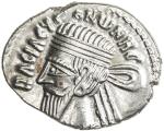 Ancients. PARTHIAN KINGDOM: Vonones I, AD 8-12, AR drachm (3.87g), Ekbatana, Shore-329, EF.
