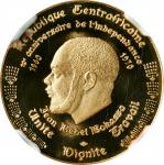 CENTRAL AFRICAN REPUBLIC. 1000 Francs, 1970-NI. Paris Mint. NGC PROOF-66 Ultra Cameo.