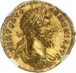 EMPIRE ROMAIN - ROMANLucius Verus (161-169). Aureus 163-164, Rome. NGC MS 5/5 4/5 light marks (66397
