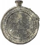 TENASSERIM-PEGU: Anonymous, 17th-18th century, cast large tin coin (50.19g), Robinson—, 67.5mm, styl