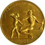 Festival of Britain Medals Display Set by Paul Vincze, 1951.