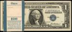Pack of (100) Fr. 1619. 1957 $1 Silver Certificates. Choice About Uncirculated to Gem Uncirculated.