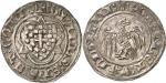 FRANCE FÉODALESValence et Die, Guillaume de Roussillon (1297-1331). Petit gros d‘argent hybride ND (
