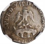 MEXICO. War of Independence. National Congress. Real, 1813. Ferdinand VII. NGC EF-40.