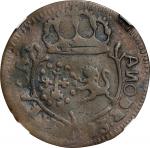 VENEZUELA. Caracas. 1/4 Real, 1813. Caracas Mint. Ferdinand VII. NGC VF Details--Damaged.