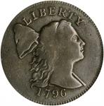 1796 Liberty Cap Cent. S-81. Rarity-3. Fine-15 (PCGS).