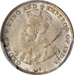 CEYLON. 10 Cents, 1924. Calcutta Mint. PCGS MS-65 Gold Shield.