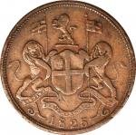 1825年马来西亚槟城2分 MALAYSIA. Penang. British Administration. 2 Cents (2 Pice), 1825. NGC VF-20 BN.