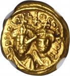 HERACLIUS, 610-641. AV Solidus (4.44 gms), Carthage Mint, Indiction 13, 1st Cycle (A.D. 624/5).