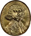 POLAND. Gold Medallic 10 Ducats, ND (1648-68). John Casimir as Prince. PCGS Genuine--Repaired, AU De
