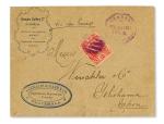 1872-98, Incoming mail from Europe, Central America and India to Japan, three covers and five postal