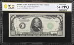 Fr. 2212-G. 1934A $1000  Federal Reserve Note. Chicago. PCGS Banknote Choice Uncirculated 64 PPQ.