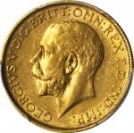 澳大利亚1911-1922年金币四枚 AUSTRALIA. Quartet of Sovereigns (4 Pieces), 1911-1922. All PCGS Gold Shield Cert