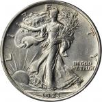 1921 Walking Liberty Half Dollar. AU Details--Cleaned (PCGS).