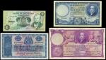 A group of Scottish notes, Bank of Scotland, £1, British Linen Bank, £1, Commercial Bank of Scotland