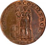 1794 Talbot, Allum & Lee Cent. Fuld-4, W-8590. Rarity-2. With NEW YORK. Small & on Reverse. Copper. 