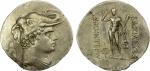 BACTRIA: Demetrios I Aniketos, ca. 200-180 BC, AR tetradrachm (16.84g), Bop-1F, diademed and draped 