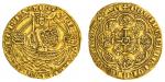 England. Plantagenets. Edward III (1327-1377), fourth coinage, Half Noble, (28mm, 3.75g), Treaty per