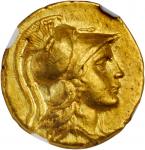MACEDON. Kingdom of Macedon. Alexander III (the Great), 336-323 B.C. AV Stater (8.49 gms), Teos Mint