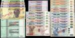 Banque Centrale du Congo, a group of specimen notes comprising 1, 5, 10, 20, 50 cents, 1, 5, 10, 20,
