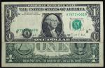 15351，1988年美国钞票1美元