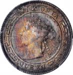 CEYLON. 10 Cents, 1899. London Mint. Victoria. PCGS MS-66 Gold Shield.
