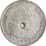 GREAT BRITAIN. Great Britain - Peru. Dollar, ND (1797). Bank of England. George III. PCGS Genuine--C