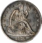 1876-CC Liberty Seated Half Dollar. EF Details--Corrosion Removed (PCGS).