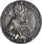TRANSYLVANIA. Taler, 1593/2. Sigismund Bathori (1581-1602). PCGS Genuine--Tooled, EF Details Gold Sh