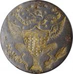Undated (ca. 1793?) Great Seal or "Eagle with Motto" Button. Cobb-Unlisted, DeWitt GW-1789-5, var., 