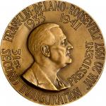 1937 Franklin D. Roosevelt Second Inaugural Medal. By Joseph Anthony Atchison. Dusterberg-OIM 9B76, 